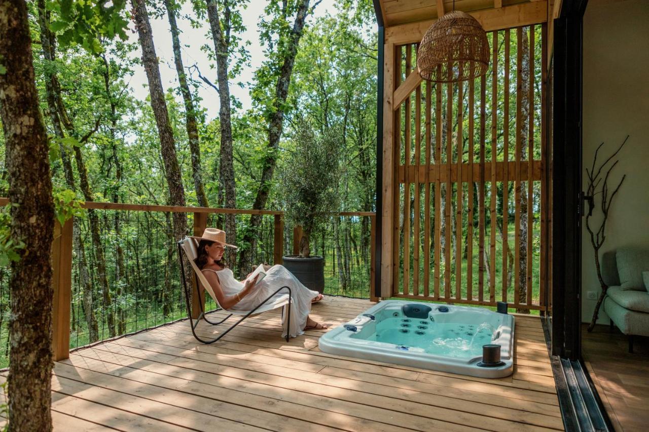 Wabi Sabi Lodge - Spa&Sauna Privatif - Foret Turenne Exteriér fotografie