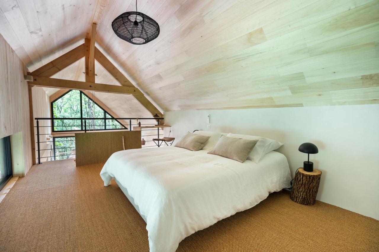 Wabi Sabi Lodge - Spa&Sauna Privatif - Foret Turenne Exteriér fotografie
